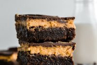 Gluten-Free Buckeye Brownies Recipe: Chocolate Peanut Butter Treat