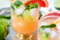 Grapefruit and Ginger Beer Mocktail Recipe for Refreshing Sips