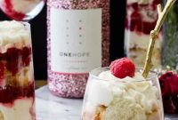 Raspberry and Chardonnay Trifles Recipe: Layered Wine-Infused Desserts