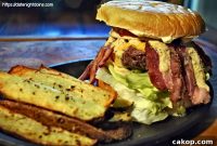 Blackened Arkoma Burger Recipe — Smoky Cajun Beef Sandwich