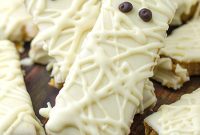 No-Bake Peanut Butter Mummy Treats for Halloween