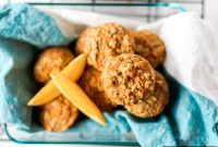 Orange, Carrot & Oatmeal Muffins: Moist Breakfast Muffin Recipe