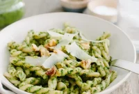 Swiss Chard and Walnut Pesto Pasta Recipe for Flavorful Weeknights
