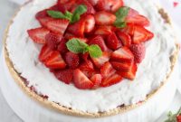 Paleo Strawberries and Cream Tart — AIP & Vegan Recipe