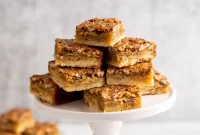 Chewy Pecan Pie Bars Recipe — Perfect Holiday Dessert