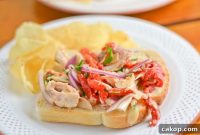 Italian Chopped Chicken Salad with Sun-Dried Tomatoes and Herbs
