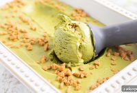 No-Churn Matcha Dulce de Leche Ice Cream Recipe