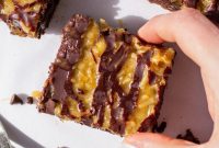 Decadent German Chocolate Brownies with Coconut-Pecan Topping