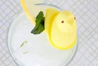 Sparkling Lemon PEEP Mojito Recipe — Fizzy Spring Cocktail Guide