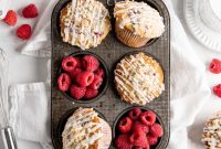 Buttermilk Raspberry Muffins Recipe with Tender Crumb