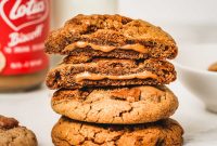Biscoff Cookie Butter Cookies Recipe — Crunchy Spiced Biscuits