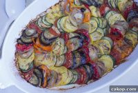Garlic and Rosemary Vegetable Tian Recipe for Rustic Flavor