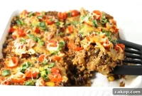 Vegetarian Quinoa Enchilada Casserole for Light Weeknight Meals