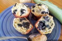 Orange and Blueberry Muffins with Zesty Orange Glaze
