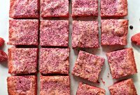 Raspberry Chocolate Chip Blondies: Gooey Raspberry & Chocolate Bars