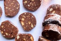 Chocolate Rum Salami Recipe: No-Bake Chocolate-Citrus Dessert