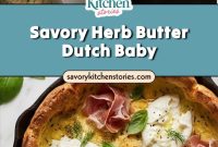 Savory Herb-Butter Dutch Baby: Fluffy Oven Pancake Recipe
