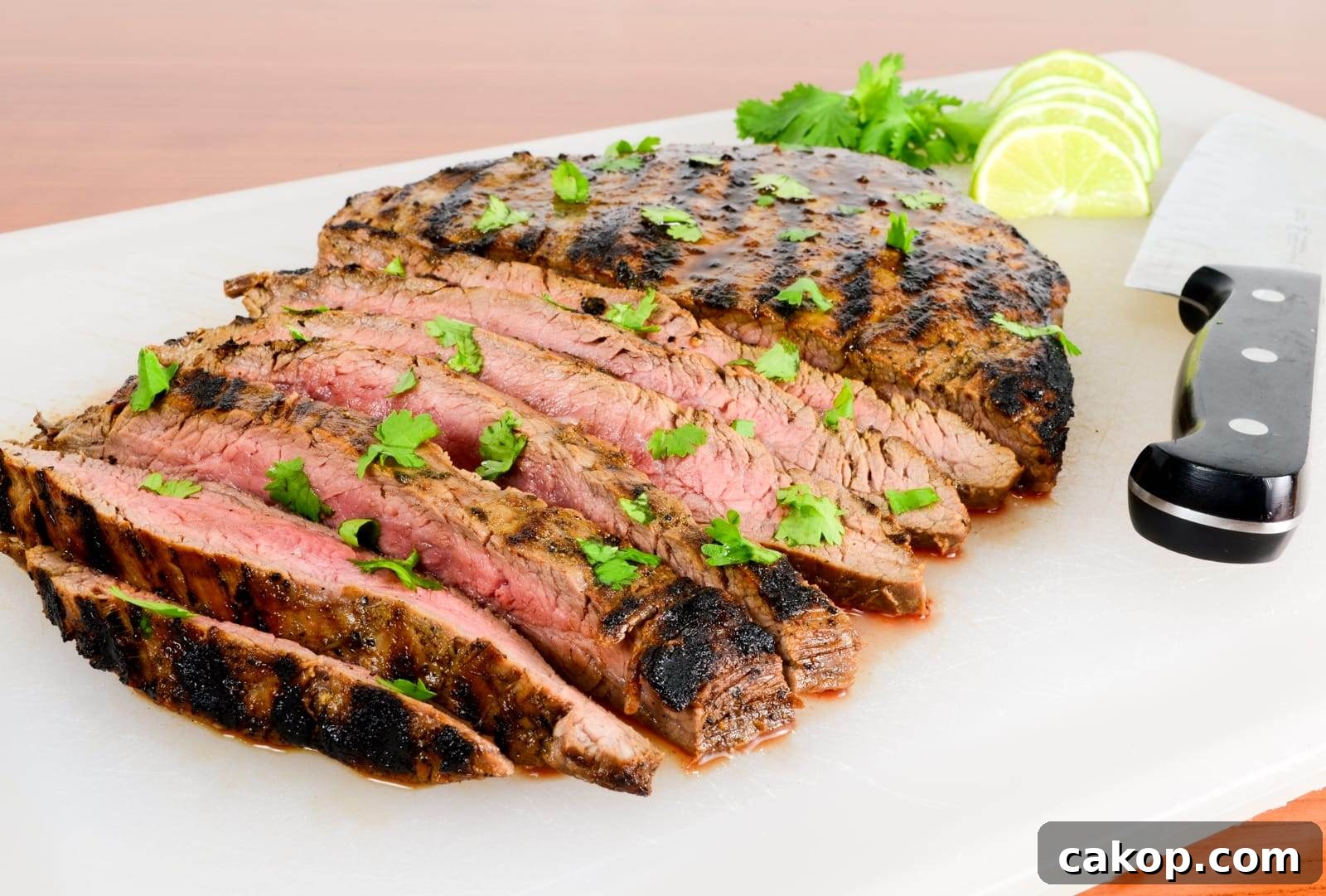 Citrus-Garlic Flank Steak Citrus-Garlic Flank Steak
