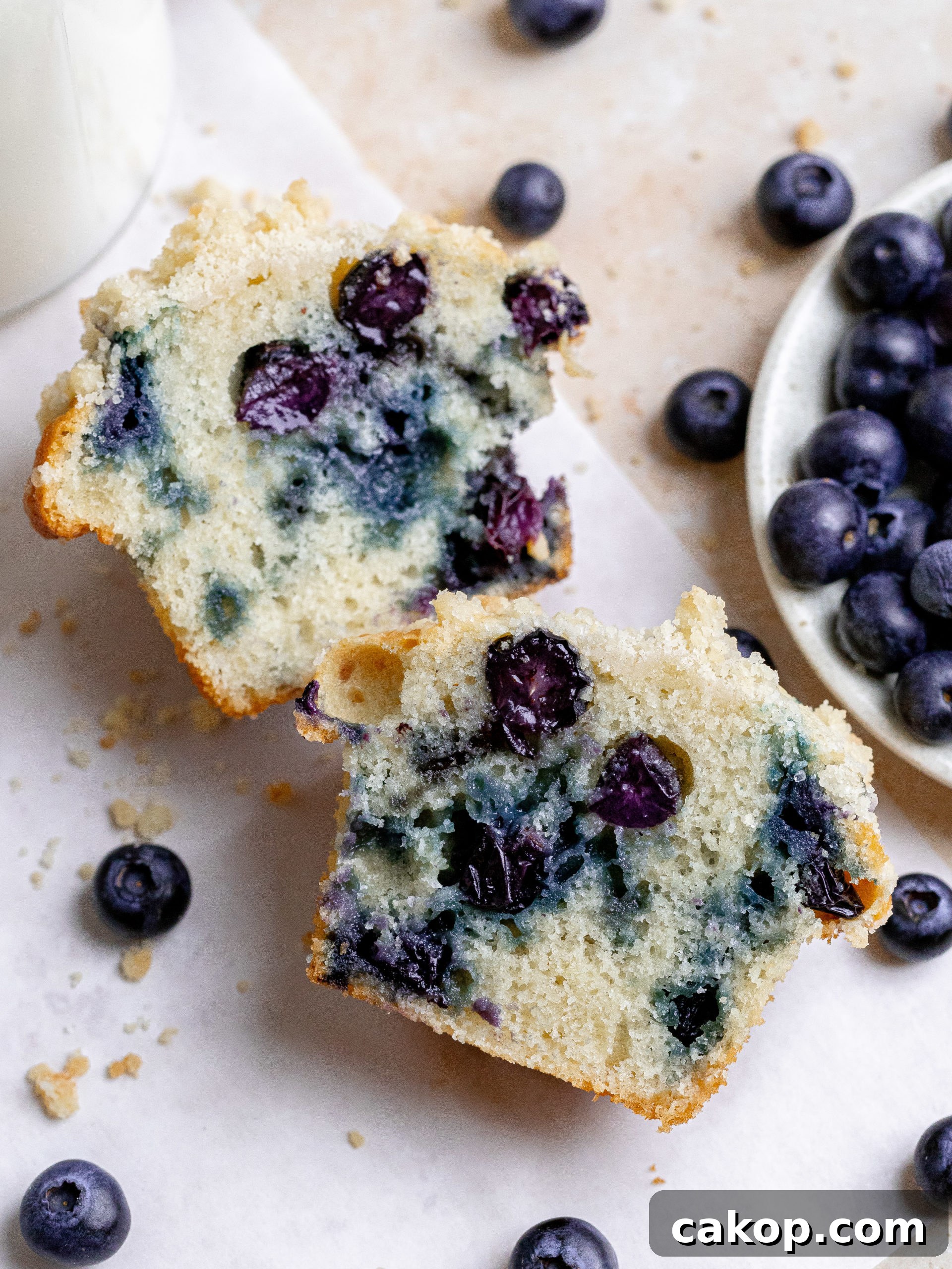 Muffins plated