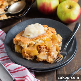 Skillet Apple Pie Cobbler Recipe: Crispy Edges, Gooey Filling 6 Apple Pie Skillet Cobbler - recipe image