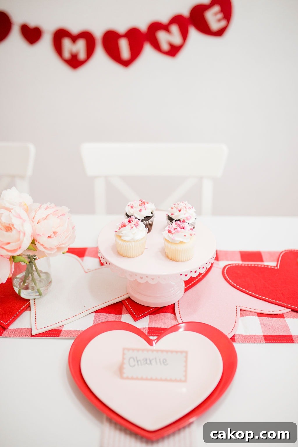 Valentine’s Party Ideas for Kids: Fun Games, Crafts & Treats 9 heart tablescape