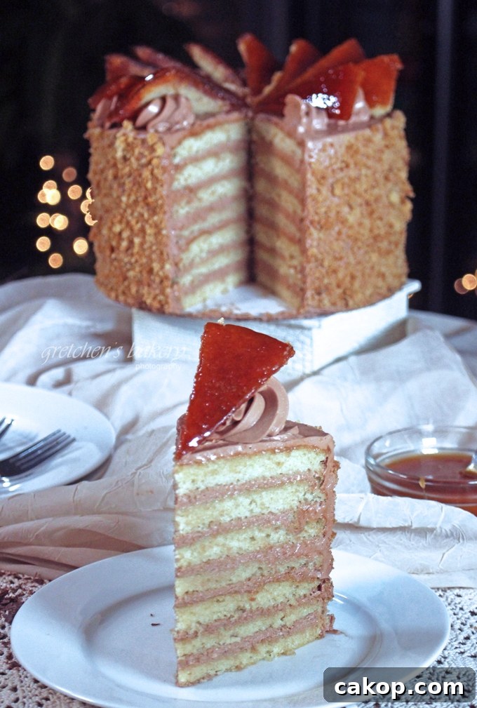 12 Must-Try Vegan Cakes From This Year 3 Dobos Torte~ The Original 7 Layer Cake
