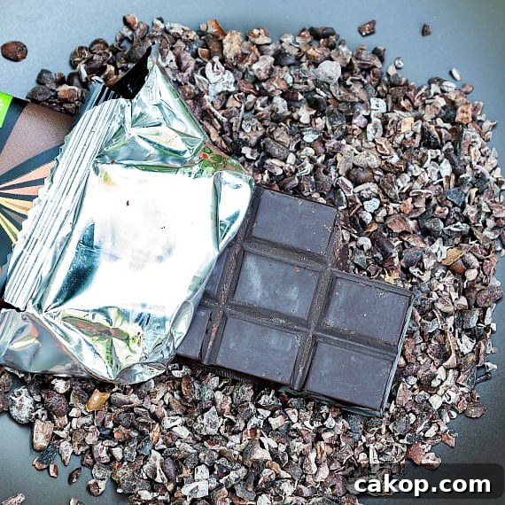 Pacari Chocolate Bar on Raw Cacao Nibs