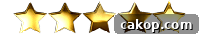 5 golden stars for rating recipes