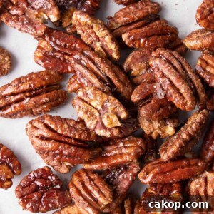 Vegan Candied Pecans with 4 Simple Ingredients 8 Vegan Candied Pecans