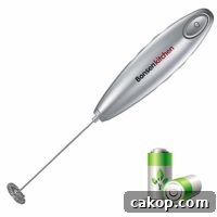 Bonsenkitchen Electric Milk Frother