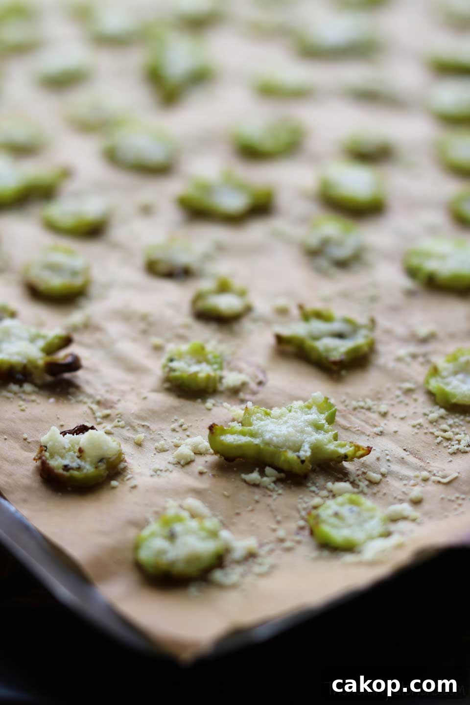 Each little broccoli chip is loaded with flavor!