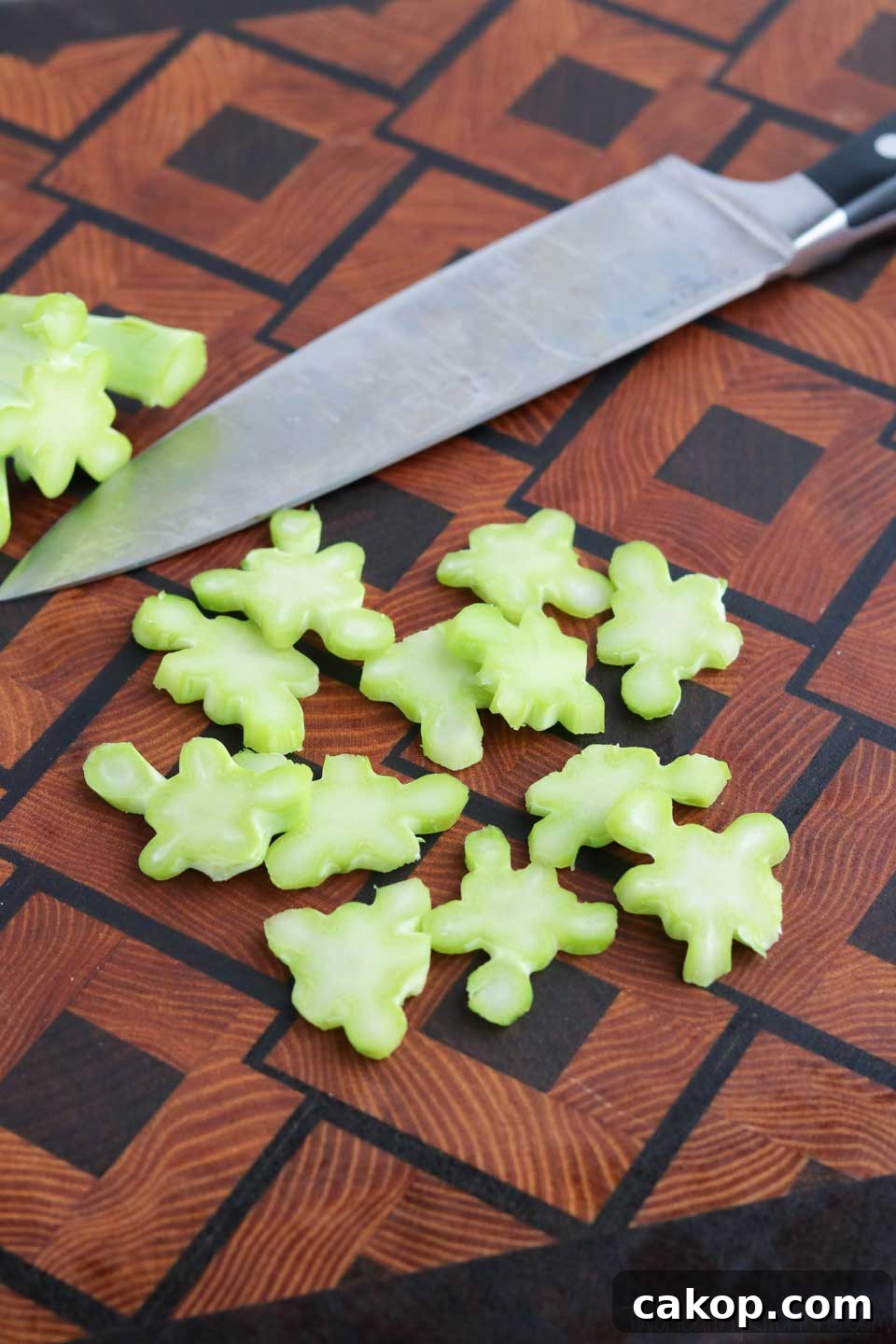 How to get kids to eat more vegetables: make fun shapes! This oven roasted broccoli suddenly becomes an eating adventure!