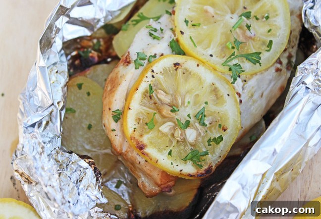 Weekly Meal Plan July 20–26: Simple Dinners & Grocery List 5 Grilled Lemon Chicken and Potatoes in Foil