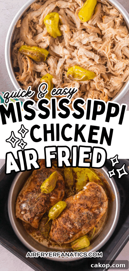 20-Minute Air Fryer Mississippi Chicken (Gluten-Free Recipe) 11 air fryer Mississippi chicken recipe