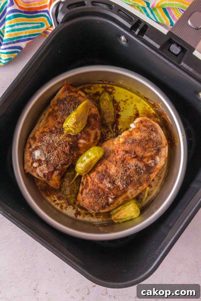 20-Minute Air Fryer Mississippi Chicken (Gluten-Free Recipe) 4 air fryer mississippi chicken recipe