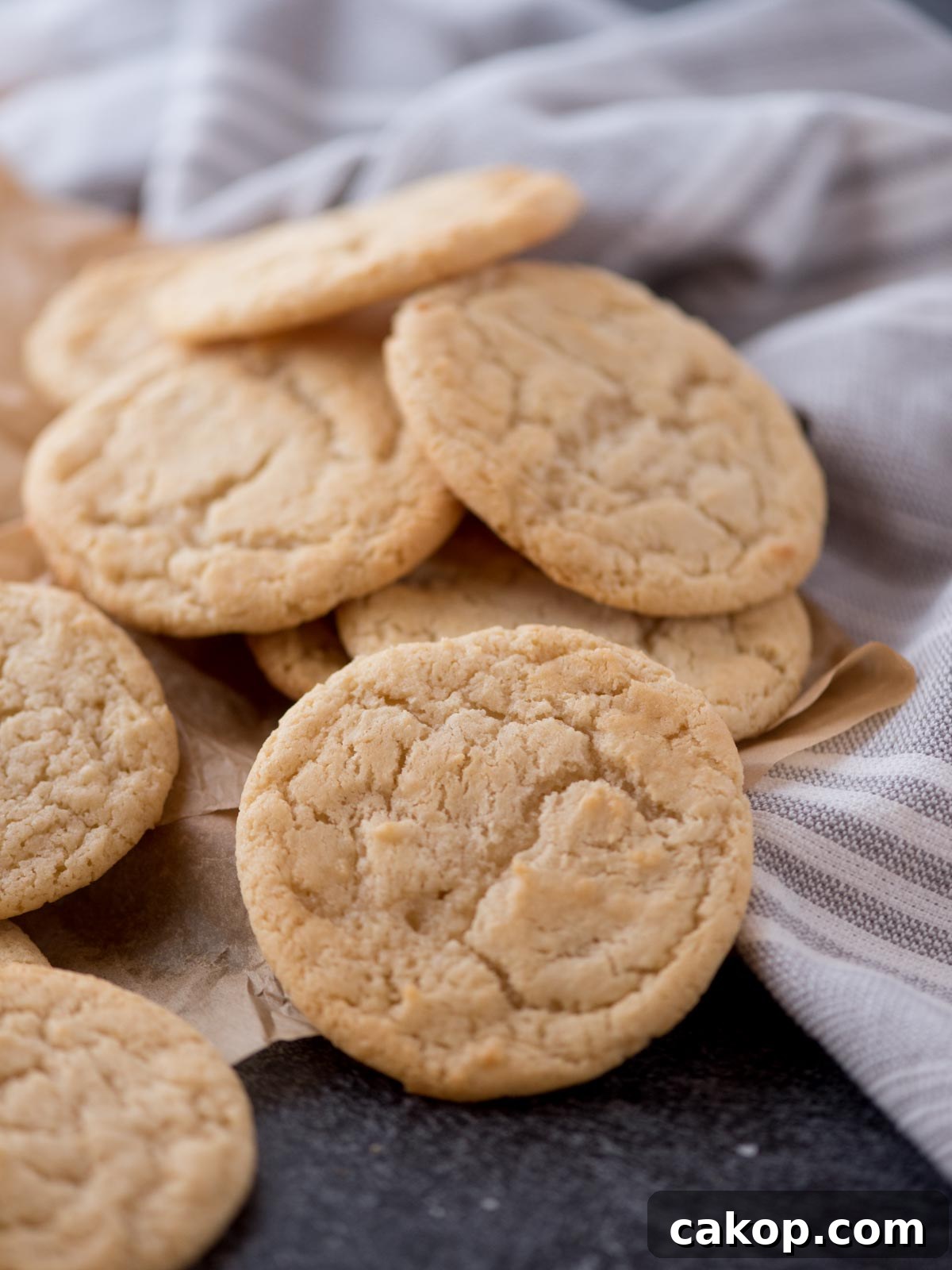 stacked condensed milk cookies made with eagle brand