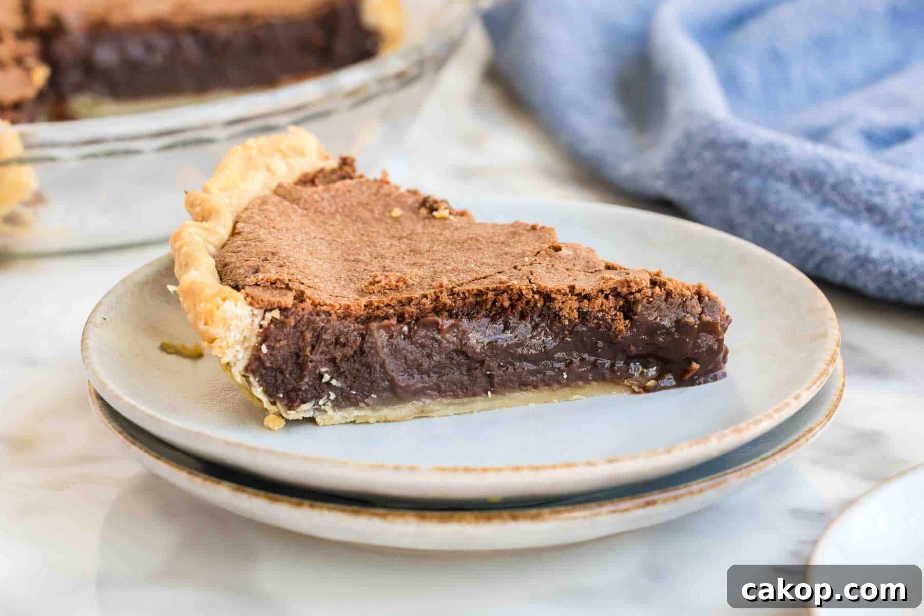Easy fudge pie