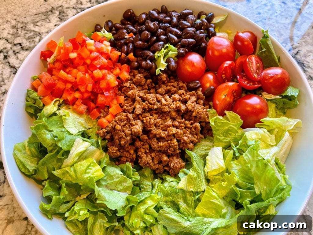 Vegan Taco Salad Recipe Vegan Taco Salad Recipe
