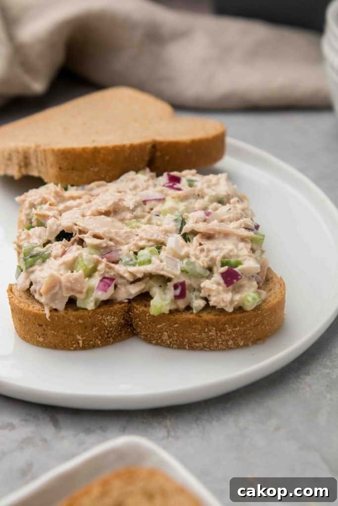 How to make tuna sandwich