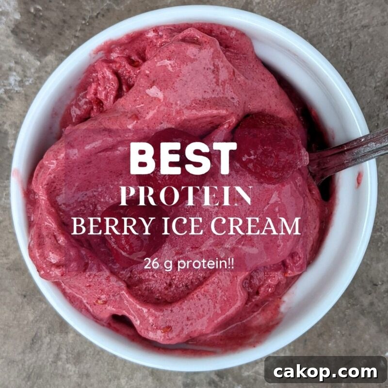 Cotton Candy Protein Ice Cream Made with One Ingredient 11 best protein berry ice cream