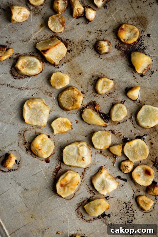 Roasted Jerusalem Artichokes