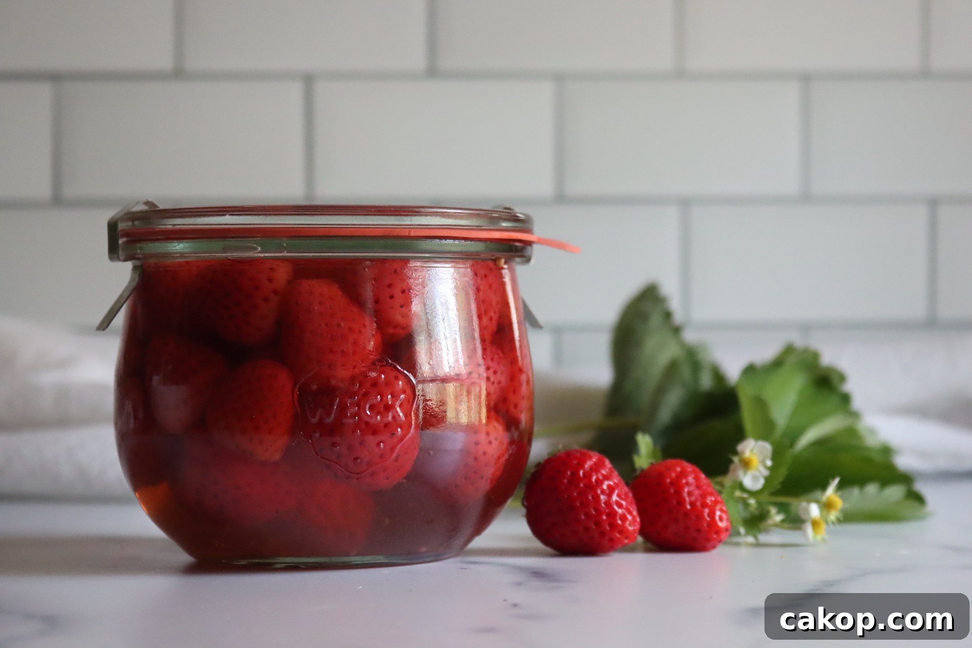 Pickled Strawberries