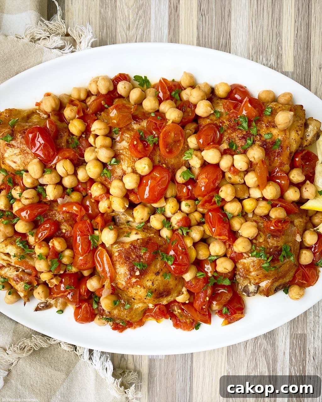 Slow Cooker Chicken with Chickpeas and Tomatoes Recipe 6 img 1603 5