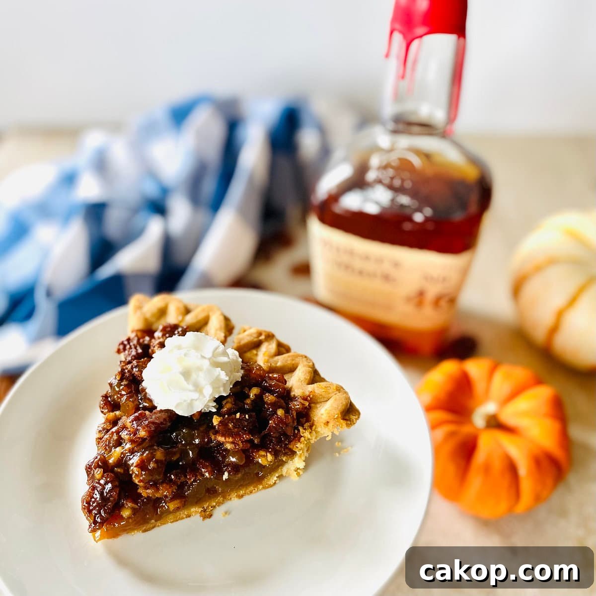 best pecan pie with whiskey.