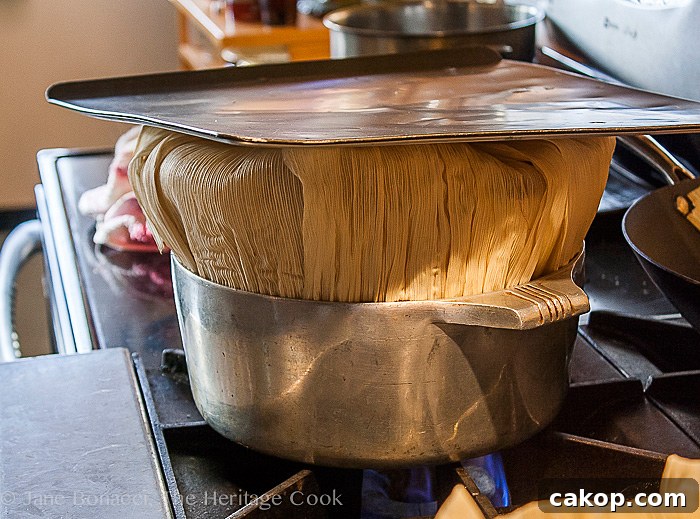 Chocolate Tamales; The Heritage Cook 2013
