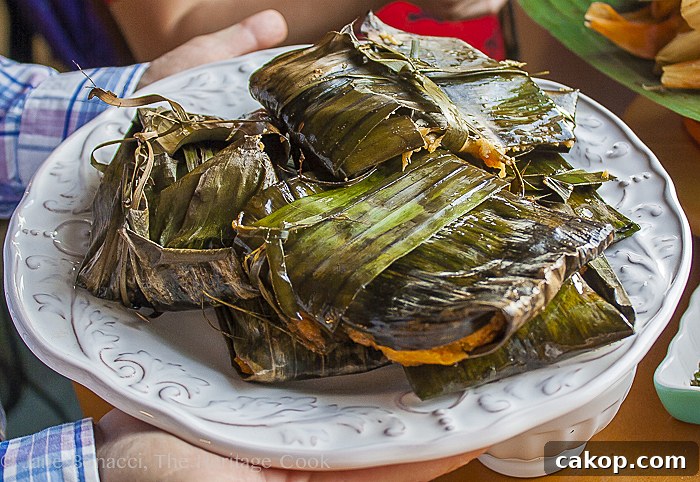 Chocolate Tamales; The Heritage Cook 2013