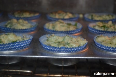Spinach and Cheddar Egg-Free Muffins Recipe 11 Serving suggestion