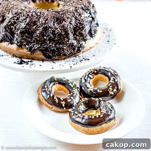 LUSCIOUS — AND SUPER-EASY — 4-INGREDIENT KETO CHOCOLATE GLAZE | Low-Carb, So Simple