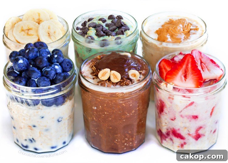 Overnight Oats Recipes, 15 Different Flavors