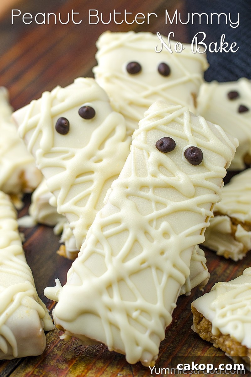 Peanut Butter Mummy No Bake
